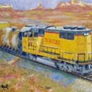 South West Union Pacific Art Print