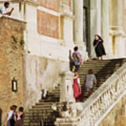 Spanish Steps In Rome Art Print