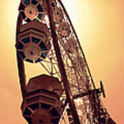Spinning Like A Ferris Wheel Art Print