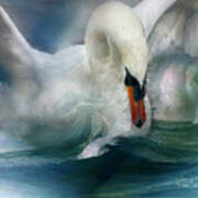Spirit Of The Swan Art Print