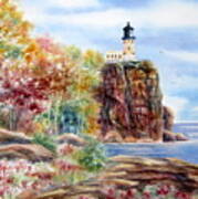 Split Rock Lighthouse Art Print