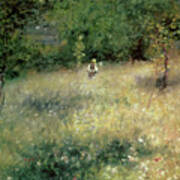 Spring At Chatou By Renoir Art Print