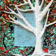 Spring Serenade With Tree Art Print
