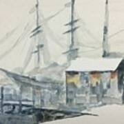 Square Rigger Art Print