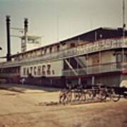 Ss Natchez, New Orleans, October 1993 Art Print