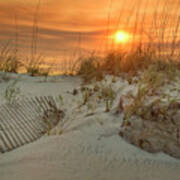 St. Augustine Beach Sunset Art Print
