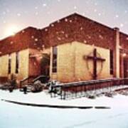 St. Isaac Jogues In The Snow Art Print