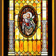 St Joseph Immaculate Conception San Diego Art Print