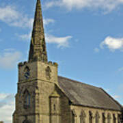 St Mary's Church, Coton In The Elms Art Print