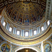 St. Peters Basilica Dome Art Print