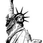 Statue Of Liberty 2.1 Art Print