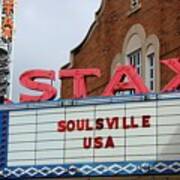 Stax Records In Color Art Print