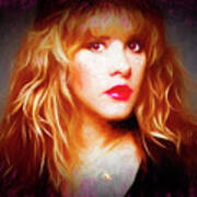 Stevie Nicks Drawing Art Print