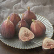Still Life With Figs 0160 Art Print