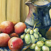 Still Life With Fruit Art Print