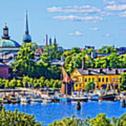 Stockholm Waterfront Art Print