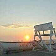 Stone Harbor Sunrise Art Print