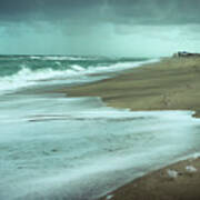 Storm Approaching Jensen Beach, Florida Art Print