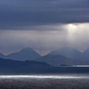 Storm Clouds On The Cuillins Art Print