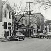 Street Scene Charleston South Carolina 1953 Art Print