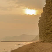 Sultry West Bay Art Print