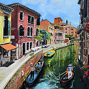 Summer In Venice - Venezia - Dreaming Of Italy Art Print