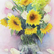 Sunflower-1 Art Print