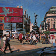 Sunny Piccadilly Art Print