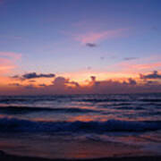 Sunrise Beach Treasure Coast Florida 1a Art Print
