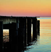 Sunrise Over Chesapeake Bay Art Print