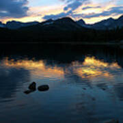 Sunset At Brainard Lake Co. Art Print