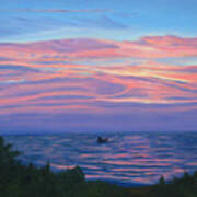 Sunset Bay Art Print