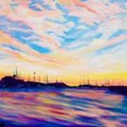 Sunset Point Art Print