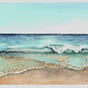 Surging Seas Art Print