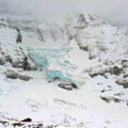 Swiss Alps Glacier Art Print