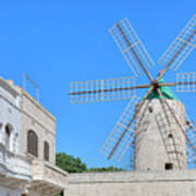 Ta Kola Windmill - Gozo Art Print