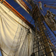 Tall Ship Sails Art Print
