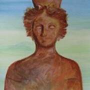 Tanit Mythical Godess Of Ibiza Art Print