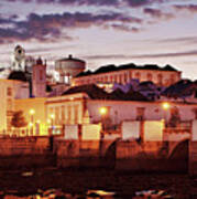 Tavira At Dusk - Portugal Art Print