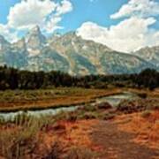 Tetons Grande 5 Art Print