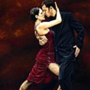 That Tango Moment Art Print
