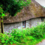 Thatched Cottage 04 Art Print