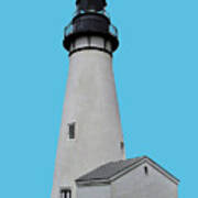 The Amelia Island Lighthouse Transparent For Customization Art Print