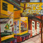 The Bayou Kitchen Art Print