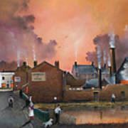 The Black Country Village - England Art Print