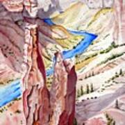 The Canyon Art Print