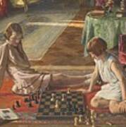 The Chess Players Art Print