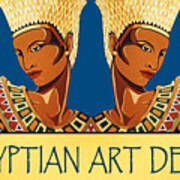 The Egyptian Twins Art Print