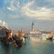 The Entrance To The Grand Canal 2 Art Print