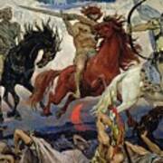 The Four Horsemen Of The Apocalypse Art Print